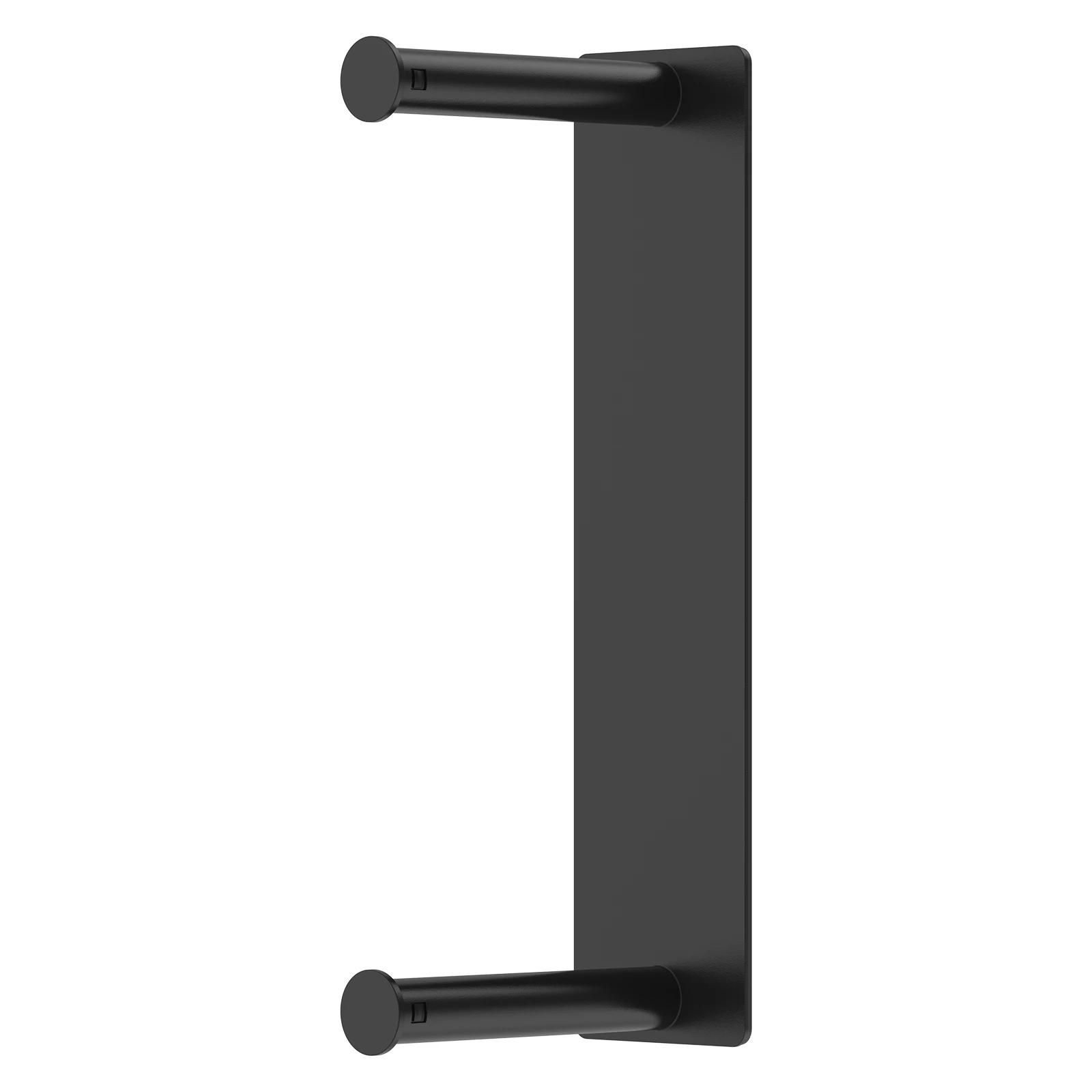 

Magnetic Clothes Rack Punch-Free Wall-Mounted Hanger Organizers Multi-functional Storage Rack for Washing Machine Closet чёрный