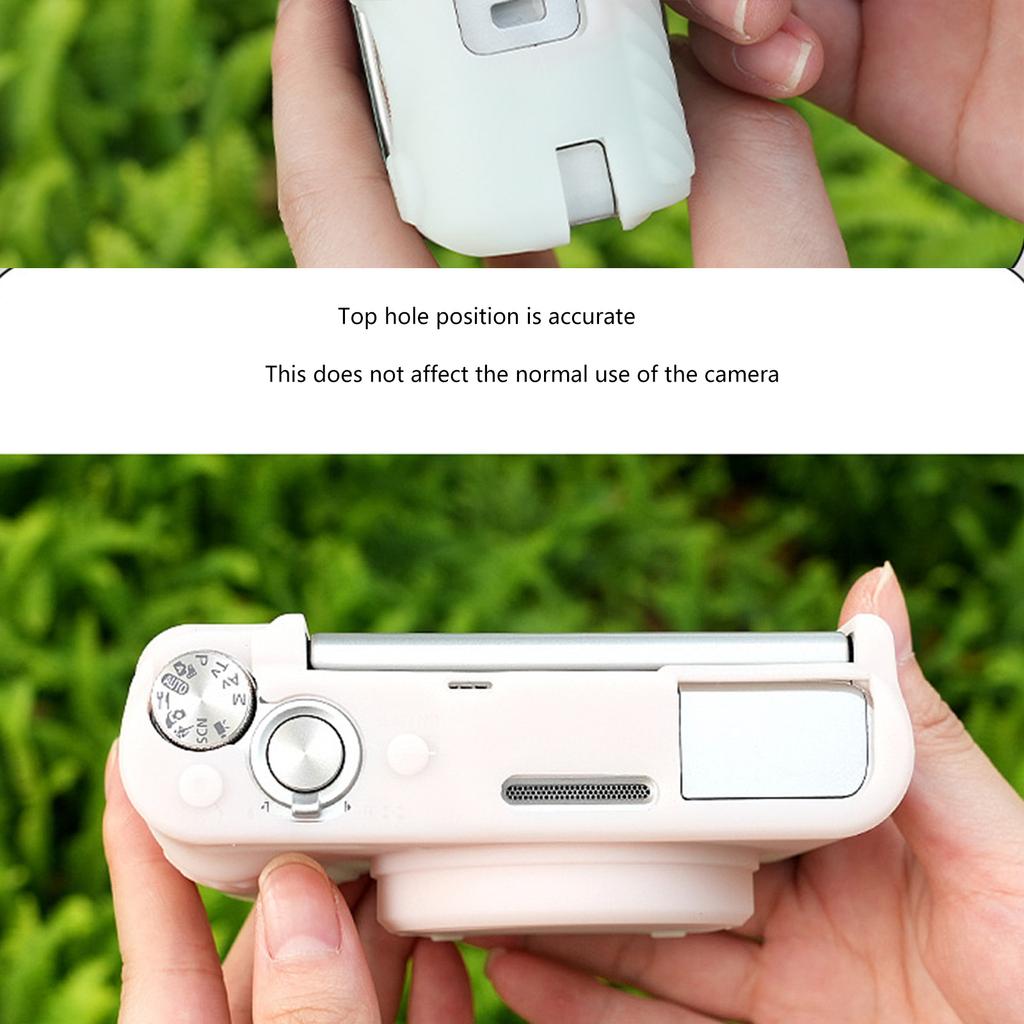 Portable PU Leather Case Camera Bag Cover for SX740/730 Pouches with Shoulder Straps