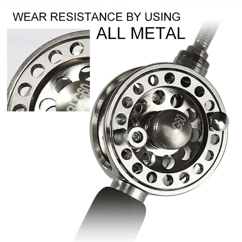 DIY Nachrüstbares Hohlrollenhalter für Bachkarpfen Angelrute Innenliegende Schnur Vollmetall Baitcasting Rolle Modifikation 2+1BB Floß Gussgetriebe 260319