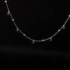 Round Bead Disc Necklace Female Niche Design Sense Fashionable Simple Collarbone Chain