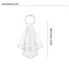 Princess Wedding Photo Bridal Veil Artificial Flower Wreath Headband Lace Up Party Accessory