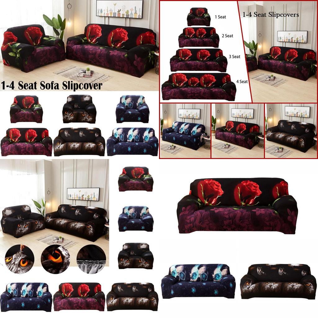 Wrinkle Resistant 1-4 Seats Sofa Cover With Excellent Fit And Elasticity For Home Decor