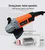 High-Power 180mm Multifunctional Angle Grinder: Grinding, Polishing, Cutting Tool