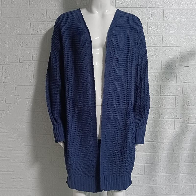 Solid Color Loose Knitted Winter New Style Sweater for Men