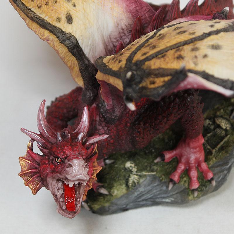 [USED] Red Devil Dragon Figure Red Pterosaur RED DEVIL DRAGON