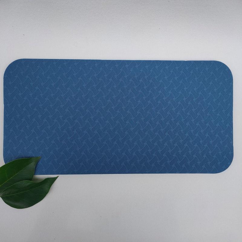 Sewing Machine Foot Pedal Mat Anti-Slip Reduces Vibration Sound Deadening Mat Multi-Purpose Yoga Plank Kneeling Mat Soft Rebound темно-синий