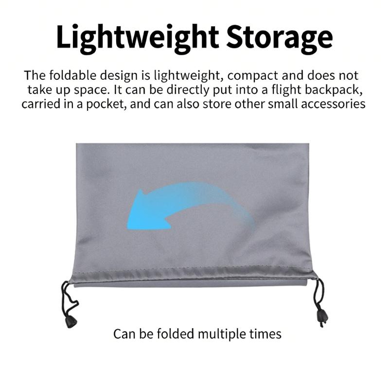 Foldable Carrying Case Drawstring Pocket Bags For 2 N3 Flight Goggles Protects Against Dust And Moisture