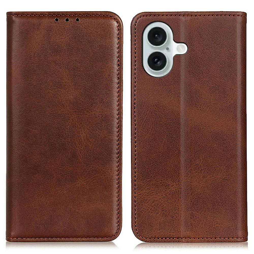 For iPhone 17 Case Split Leather Flip Wallet Phone Cover