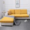 Velvet L Shape Sofa Cushion Covers Luxury Corner Furniture Slipcovers For Living Room Chaise Longue Seat