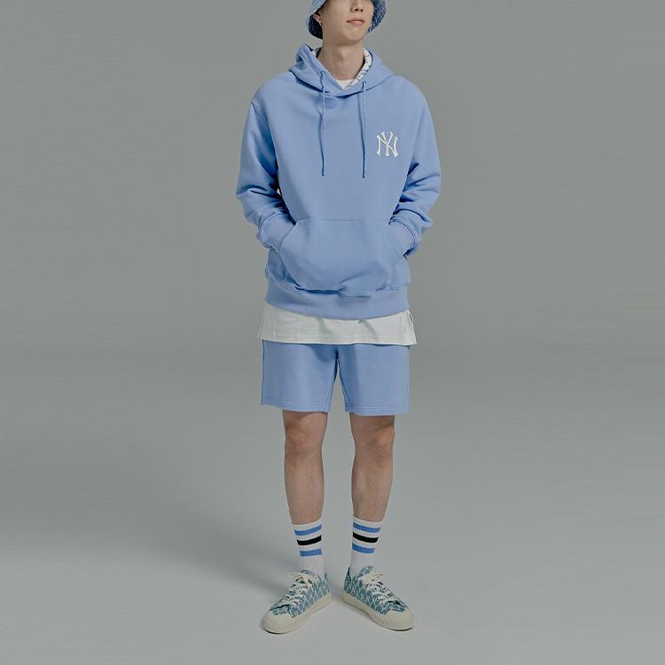 New MLB Mlb Base Logo Casual Shorts Unisex Blue 31SP01131-07S