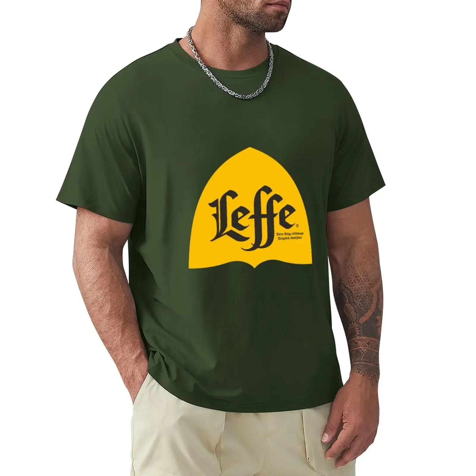 ZheXiong TEE leffe bier belgisch TShirt tops sneldrogend koreaanse mode Heren katoenen t-shirt M