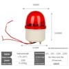 LTE-2071J LED Silent Alarm Flashing Light 12V/24V/220V