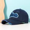 Xueluondao Herren Baseballkappe mit Buchstabenstickerei, weiches Oberteil