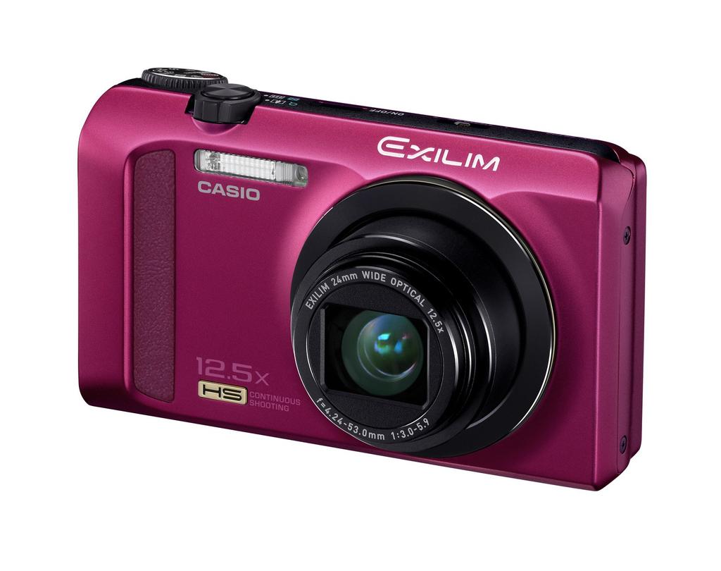 CASIO EXILIM Digital Camera with Optical Zoom 16.1MP 12.5x (EX-ZR200RD)