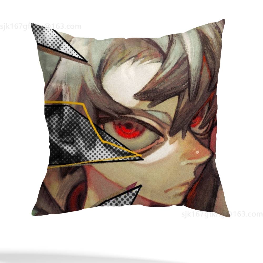 Anime G-Gachiakuta pillowcase casual style decoration, suitable for home decoration (excluding pillow core)