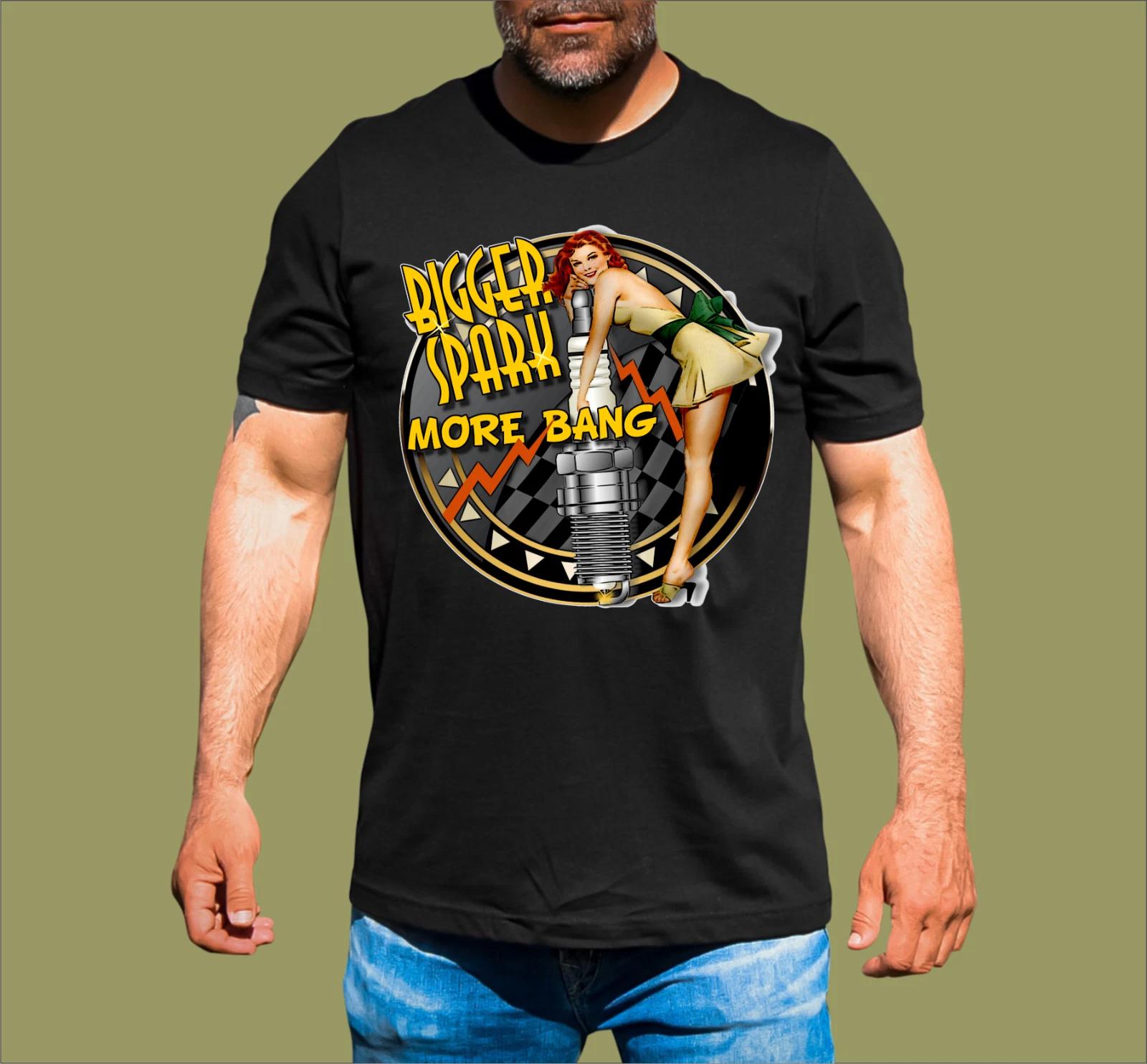 BIGGER SPARK MORE BANG T-SHIRT S
