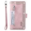 For Samsung Galaxy S26+ Case 9 Card Slots Zipper Wallet PU Leather Phone Cover with Wrist Strap