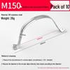 Stainless Steel U-Bolt Pipe & Hose Saddle Clamp