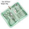Matcha Green Nail Clippers Set - Complete Pedicure and Nail Art Tools