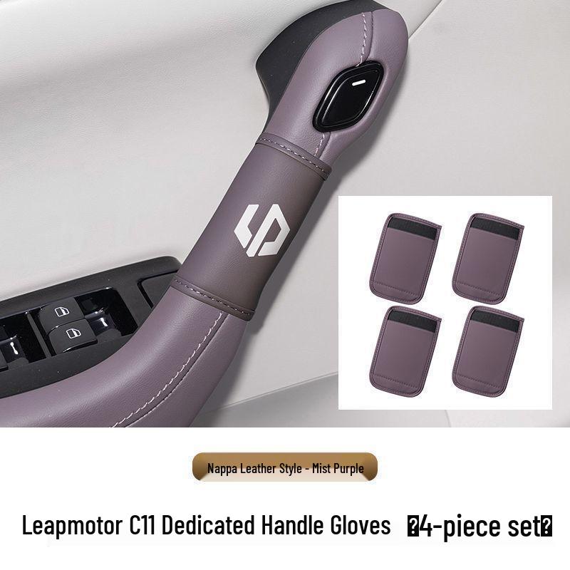 Leapmotor C16/C11/C10 Car Door Handle & Glove Box Protective Cover for Interior Enhancement