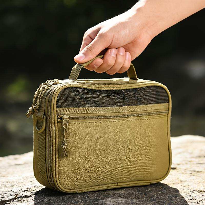 Men's Portable and Durable Tactical Outdoor Bag Made of Oxford Fabric, Multi-purpose Tactical Storage Bag Large-capacity Equipment Storage Bag