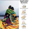 1pc Superhero Batman Flannel Throw Blanket Lightweight Soft Warm All Season Blanket for Sofa, Bed, Travel,L1028132