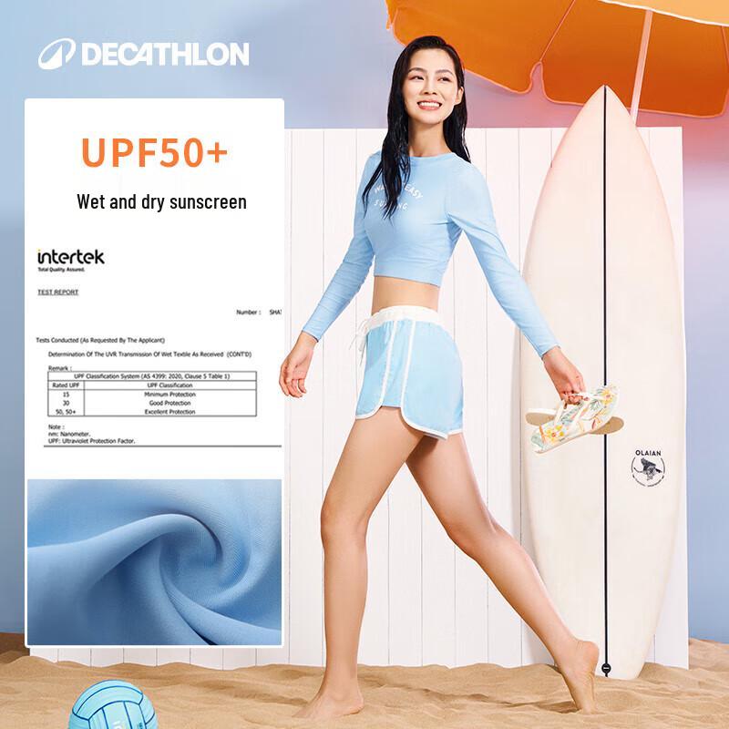 Dámské plavecké a plážové šortky Decathlon