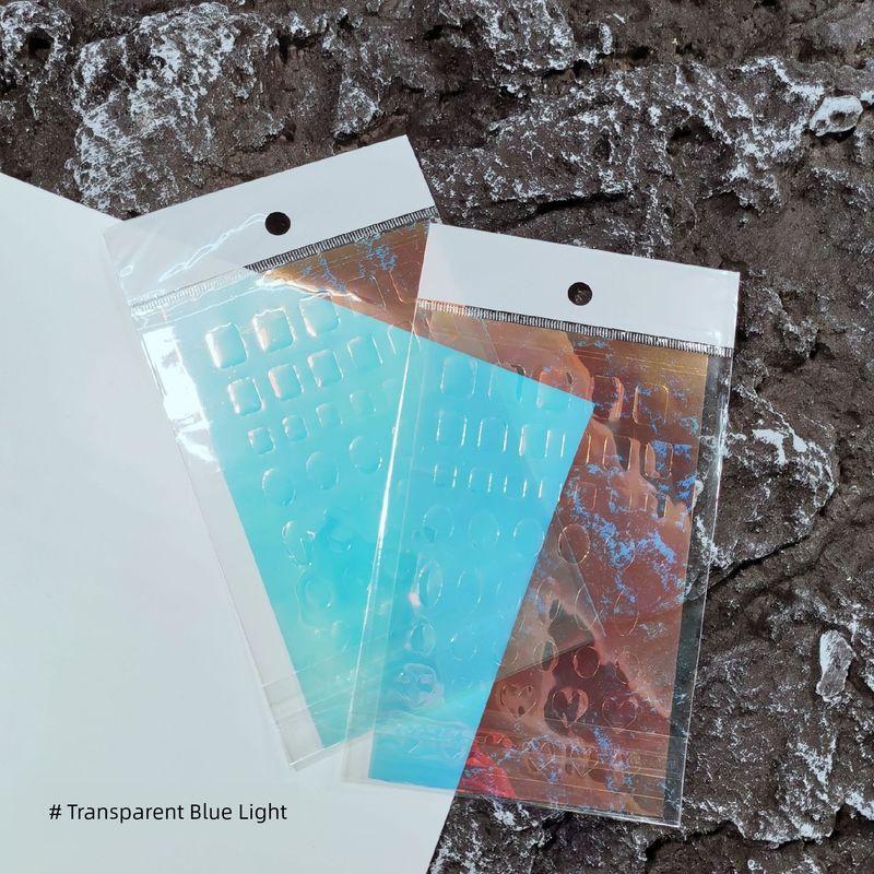 

Summer Ice Cube Nail Sticker Gradient Nail Color Aurora Nail Polish Laser Colorful Dream Color Starry Sky Glass Color 1 Ice Sticker