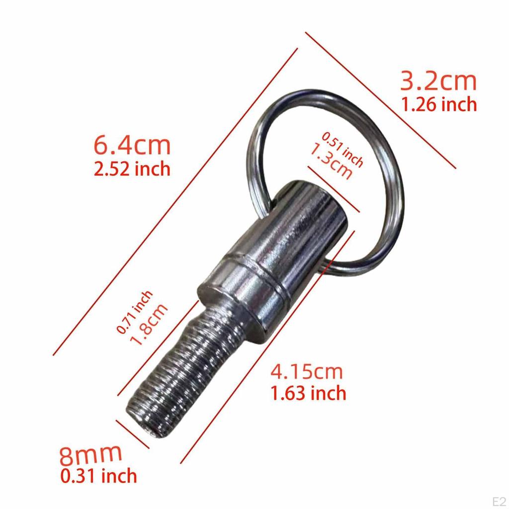Drum Strap Holder Bracket Screw Repair Accessory,Metal,Easy to Install Sturdy Professionals Hardware