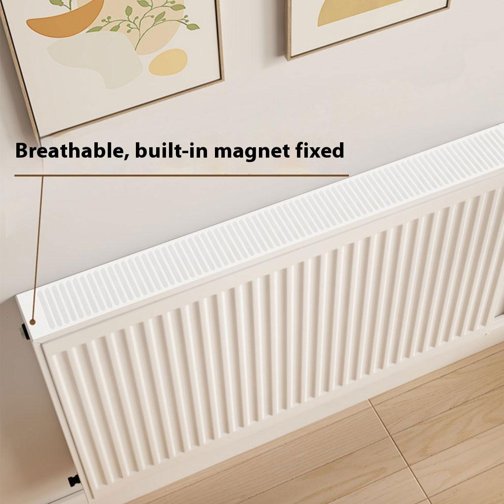 Modern Slatted Radiator Cover Add Of Modern Elegance To Heating System Radiator Dust Protector