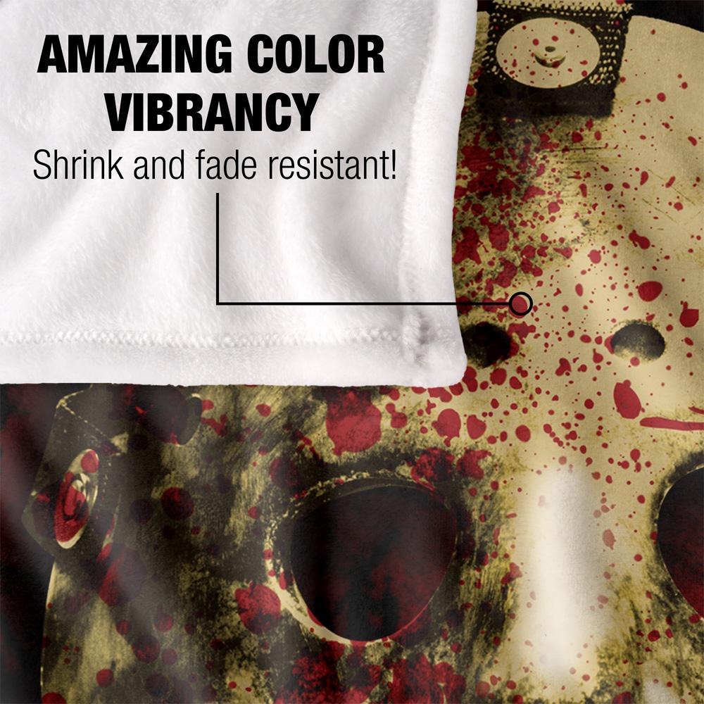 Friday The 13th Mask Jason Voorhees Blanket