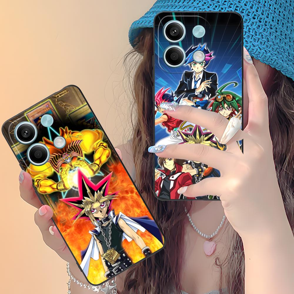 Fashion Yugioh Anime Phone Case for Xiaomi Redmi Note 14 13 12 11 A5 3 2 1 Pro Plus 4G 5G Colour Printing Cover Pretty Luxury