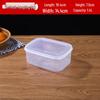 ZISIZ Rectangular Plastic Food Storage Container