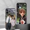 Jim & Pam The Office Phone Case For iPhone 17,16,15,14,13,12,11 Plus,Pro Max,XS,Soft Silicone Black Cover