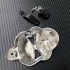Copertura Clacson Teschio Alluminio Motociclo Campanaccio Per Harley Dyna Sportster Softail V-Rod