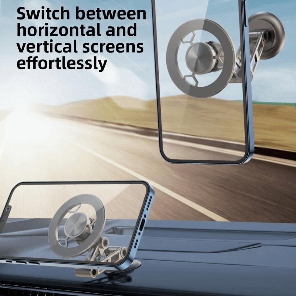 360° Rotation Car Cell Phone Holder Folding Navigation Bracket Vehicle Mount