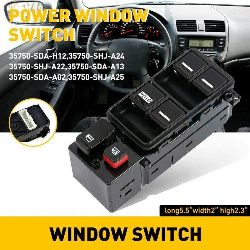 Car Electric Window Switch Elevator Regulator Button for 35750-SDA-H12 2003-2008
