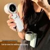 Portable Neck-Hanging Silent Fan with Digital Display for Men and Women - Versatile for Office, Dorm, and Desktop Use