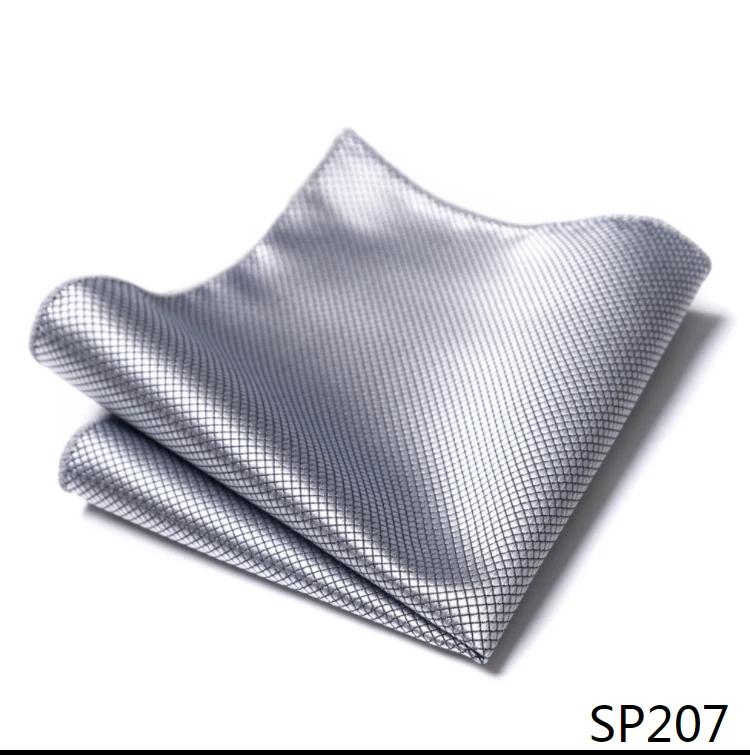 1pcs High Grade  New Style Hot Sale Handkerchief Black Suit Accessories Solid Men Abraham