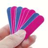 100 Pcs Nail Tools Scrubbing Strips Double-Sided Nail Files Miniature, Two-Sided, and Thin Nail Buffers for Smooth Nails