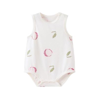 Babylove Summer Cotton Mesh Sleeveless Romper