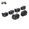 Black Chrome 6Pcs Hand Control Switch Housing Buttons Caps For Harley VRSC 2008 - 2013 Sportster Road King Dyna Softail