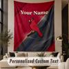 Custom Text Tapestry St. Louis Cardinals Print Wall Tapestry Indoor Living Room Wall Decor