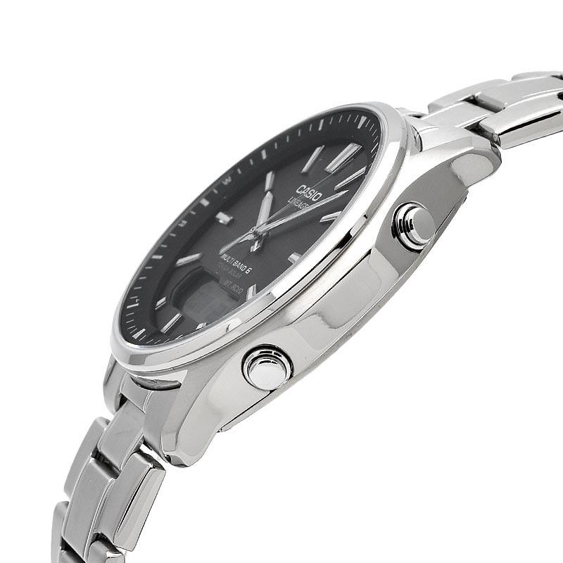 Casio watch Lineage Radio-Controlled Solar LCW-M100TSE-1AJF Men's Silver