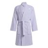 Mens Embroidered Logo Shawl Collar Long-Sleeved Robe