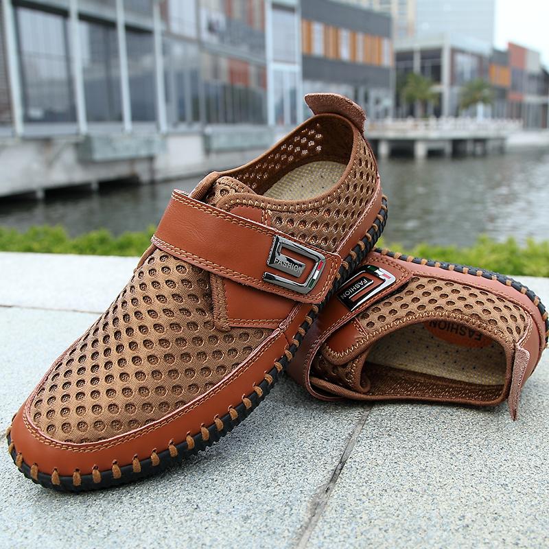 Buy Casual Shoes, Breathable Mesh Shoes, Men's Shoes, Beach Shoes, Nonslip Shoes, Soft Shoes 38