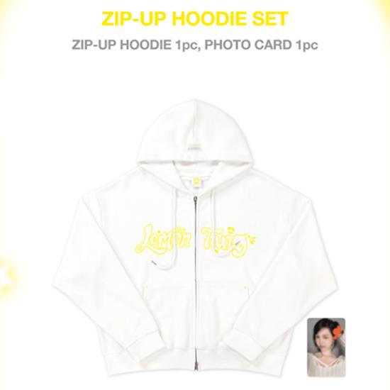 Pre-order Hearts2Hearts Lemon Tang Zip-up Hoodie Set