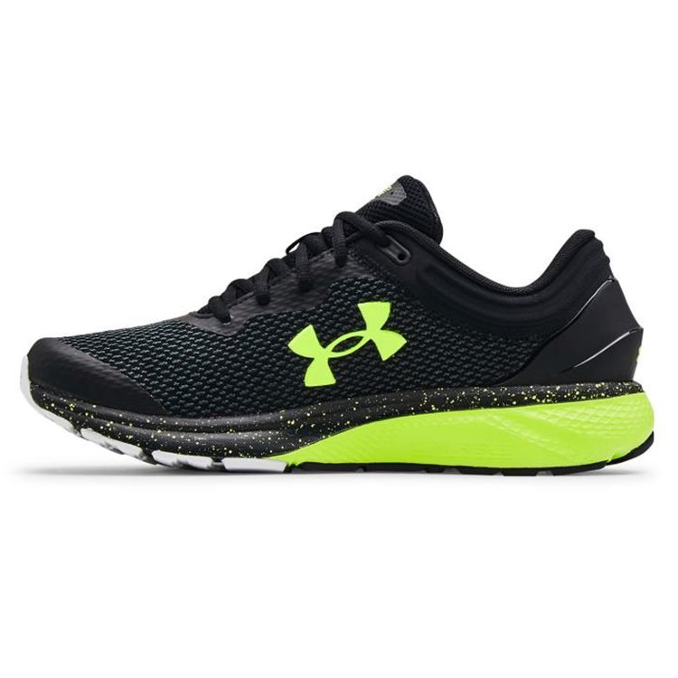 Under Armour Charged Escape 3 BL Black Neon Green Men 3024912-002 42.5