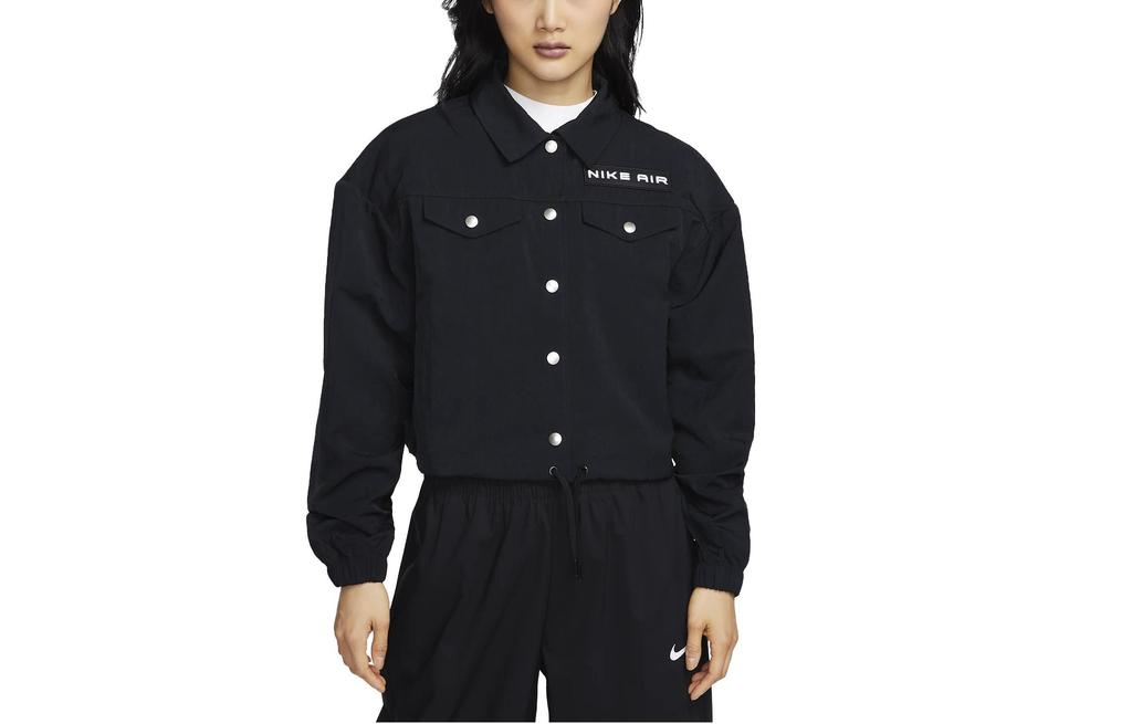 Nike Jackets Women's Black Lapel Moderate Other FB8078-010