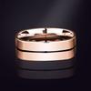 Ring Men'S Light Luxury Plated Rose Gold Ring Niche Men'S Personalized Ring Jewelry